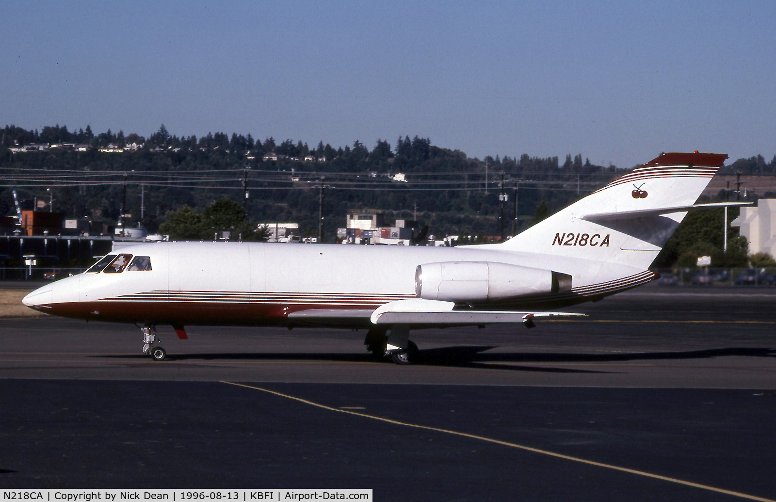 N218CA, 1969 Dassault Falcon (Mystere) 20D C/N 218, KBFI