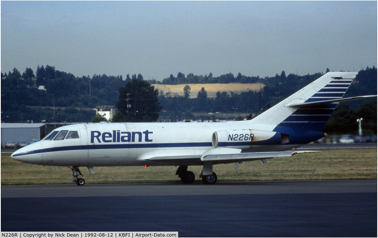 N226R, 1970 Dassault Falcon (Mystere) 20DC C/N 226, KBFI