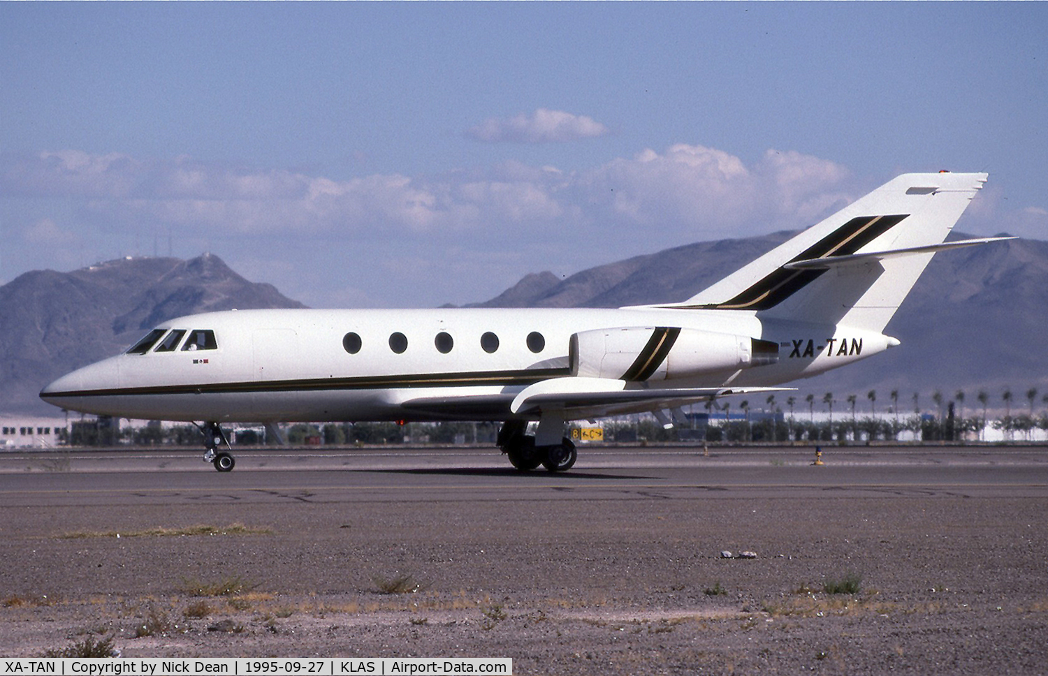 XA-TAN, Dassault Falcon (Mystere) 20F C/N 272, KLAS