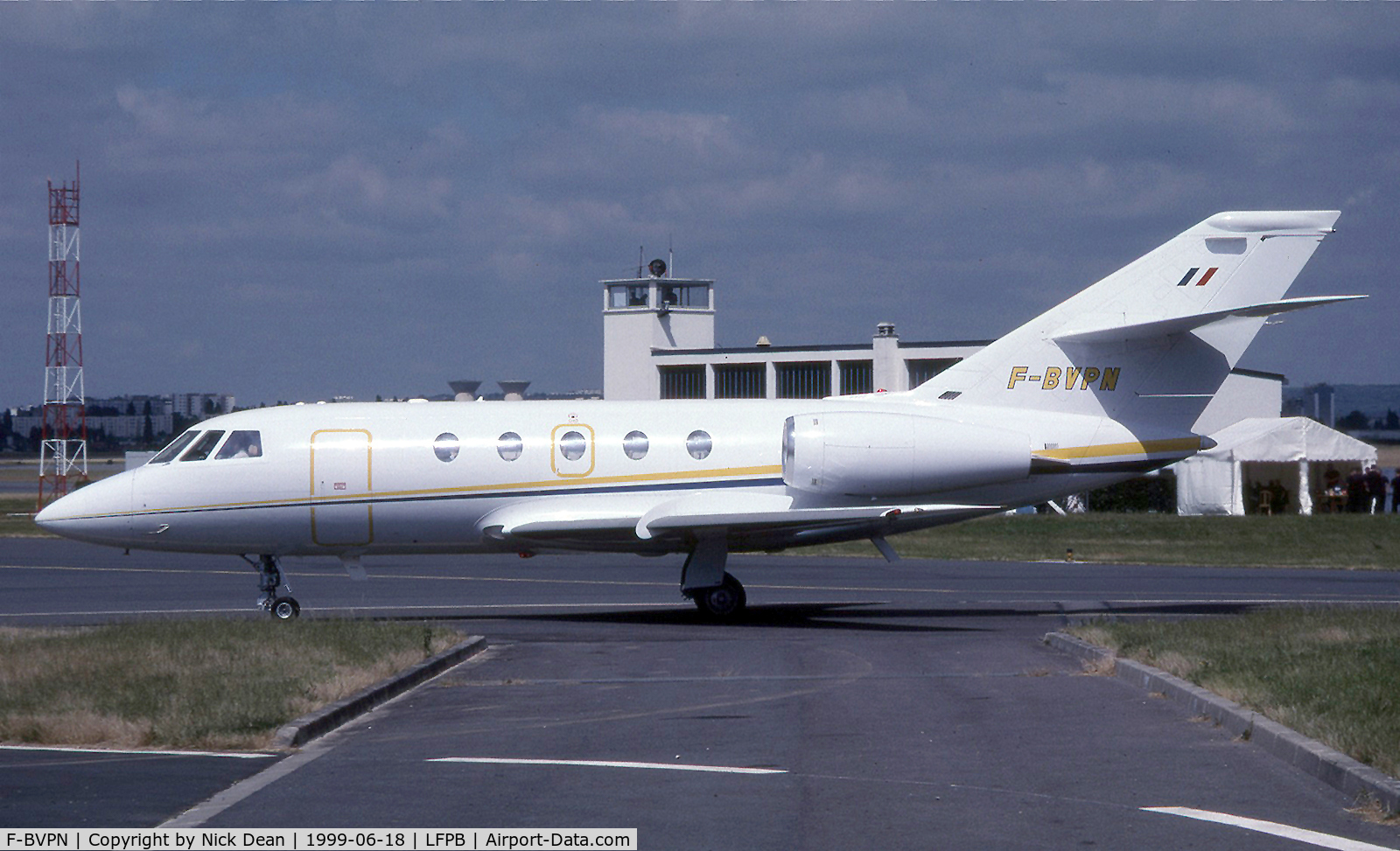F-BVPN, 1974 Dassault Falcon (Mystere) 20E-S C/N 311, LFPB Paris Le Bourget