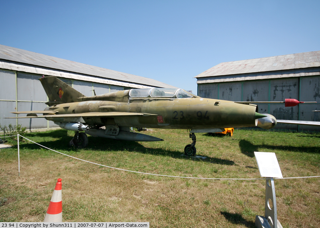 23 94, Mikoyan-Gurevich MiG-21US C/N 663820, S/n 3820 - Preserved West German Air Force MiG-21
