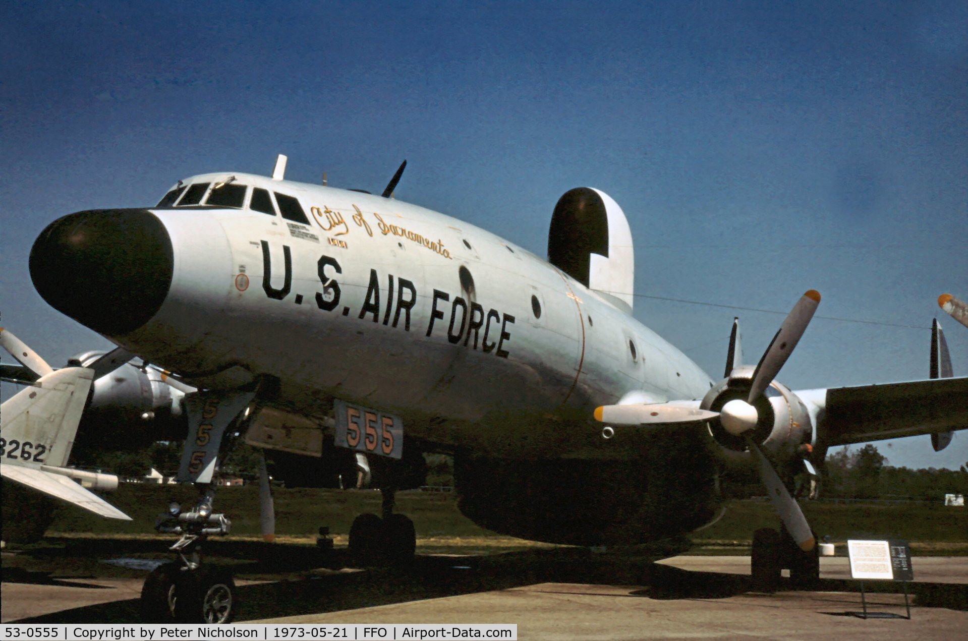 53-0555, 1953 Lockheed EC-121H Warning Star C/N 1049A-4370, 