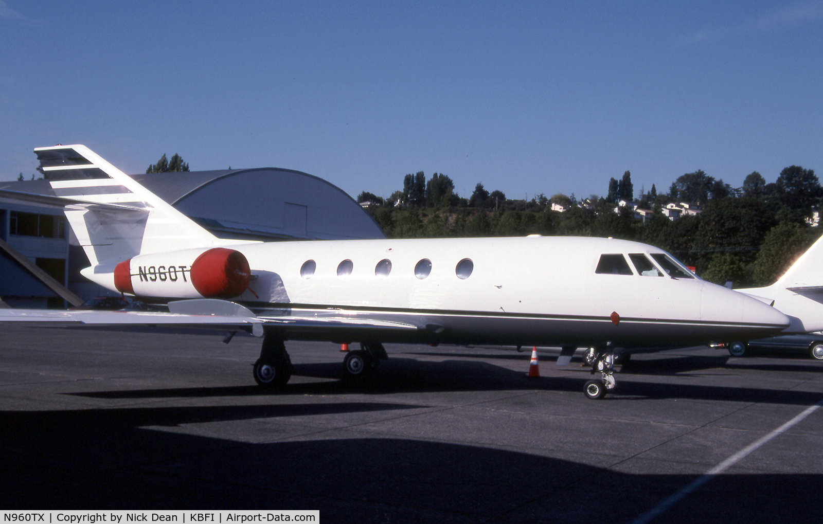 N960TX, 1979 Dassault Fan Jet Falcon (20F) C/N 403, KBFI