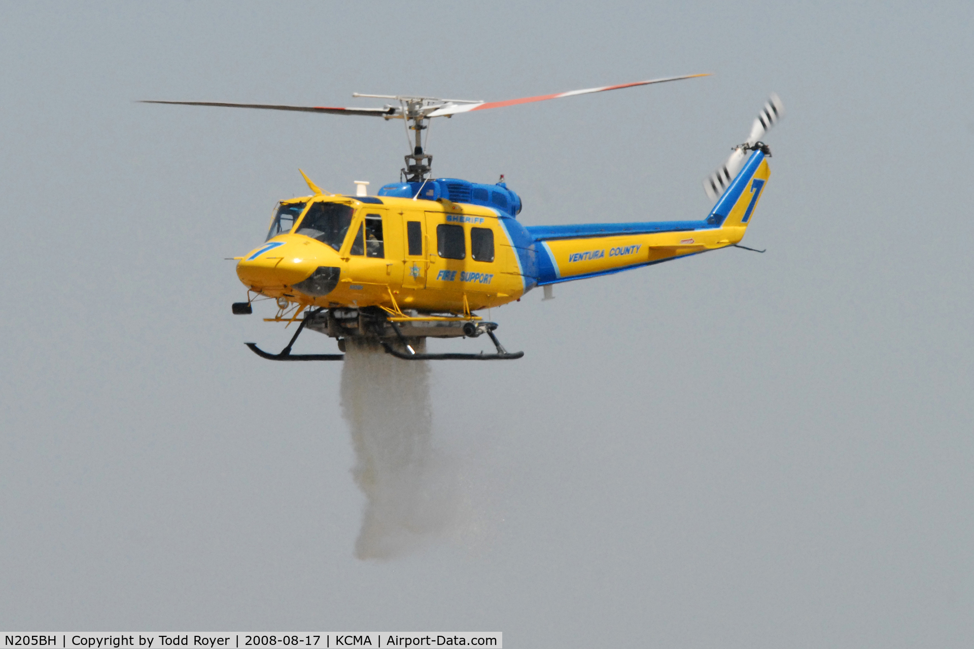 N205BH, 1969 Bell EH-1H Iroquois C/N 11373, Camarillo Airshow 2008