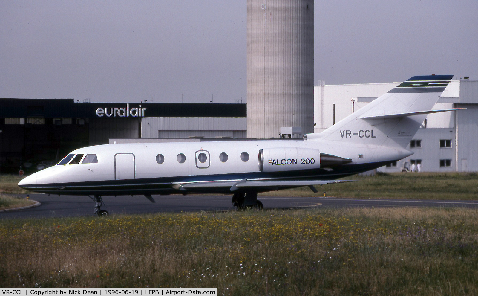 VR-CCL, 1984 Dassault Falcon 20 C/N 482, LFPB