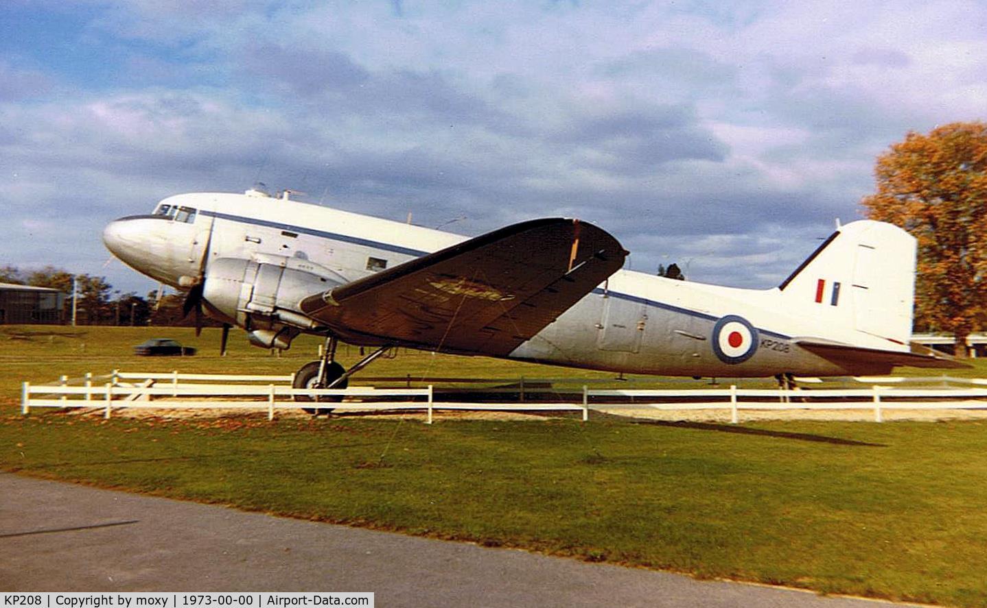 KP208, Douglas C-47B Dakota 4 (DC-3) C/N 33419, RAF DAKOTA on display at Aldershot Barracks