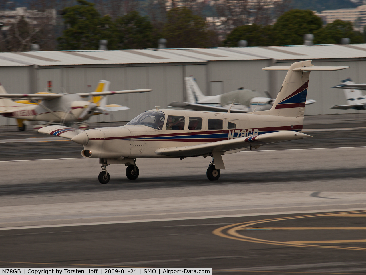 N78GB, 1978 Piper PA-32RT-300T Turbo Lance II C/N 32R-7887282, N78GB departing from RWY 21