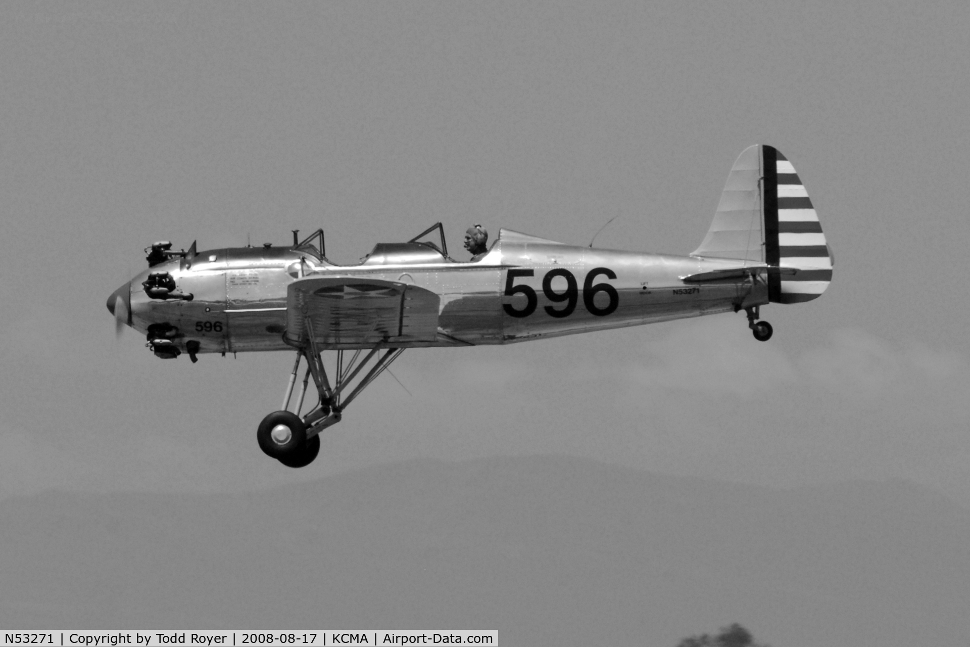 N53271, 1941 Ryan Aeronautical ST3KR C/N 1625, Camarillo Airshow 2008
