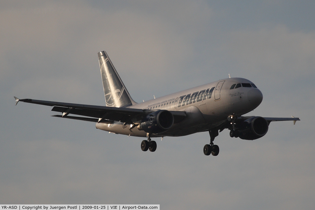 YR-ASD, 2007 Airbus A318-111 C/N 3225, Airbus A318-111