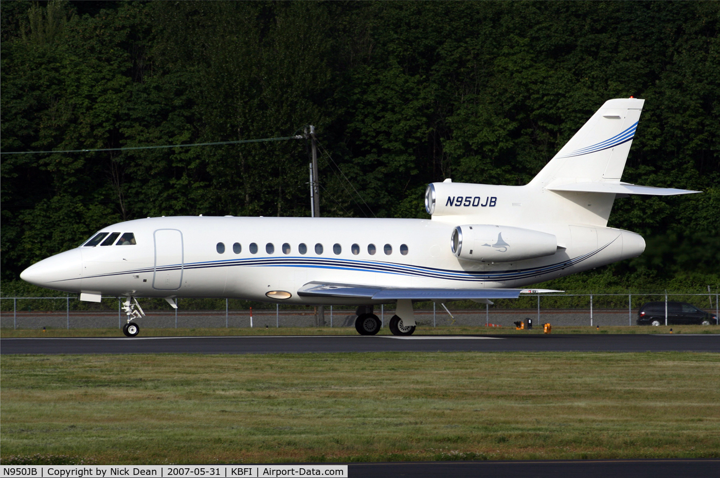 N950JB, 2005 Dassault FALCON 900DX C/N 602, KBFI