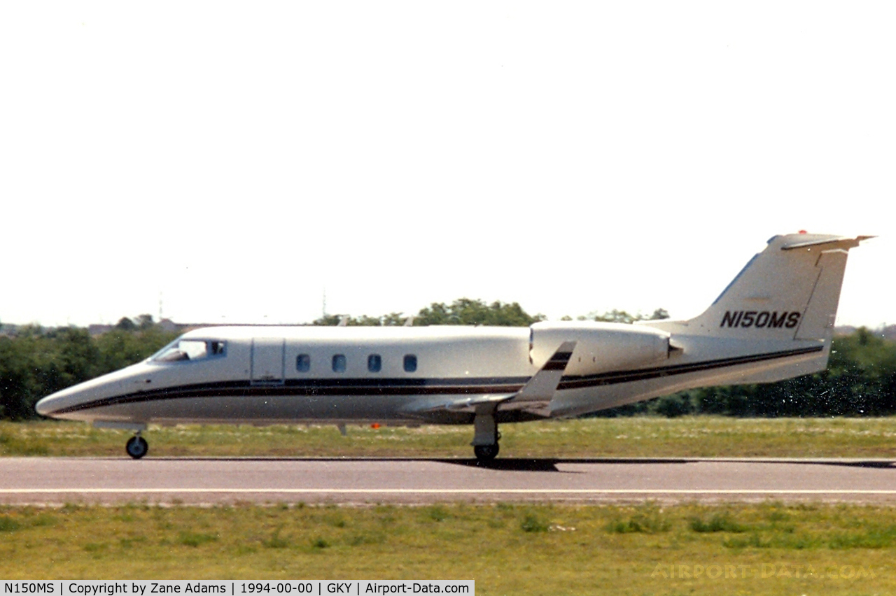 N150MS, 1982 Gates Learjet 55 C/N 55-049, At Arlington Municipal