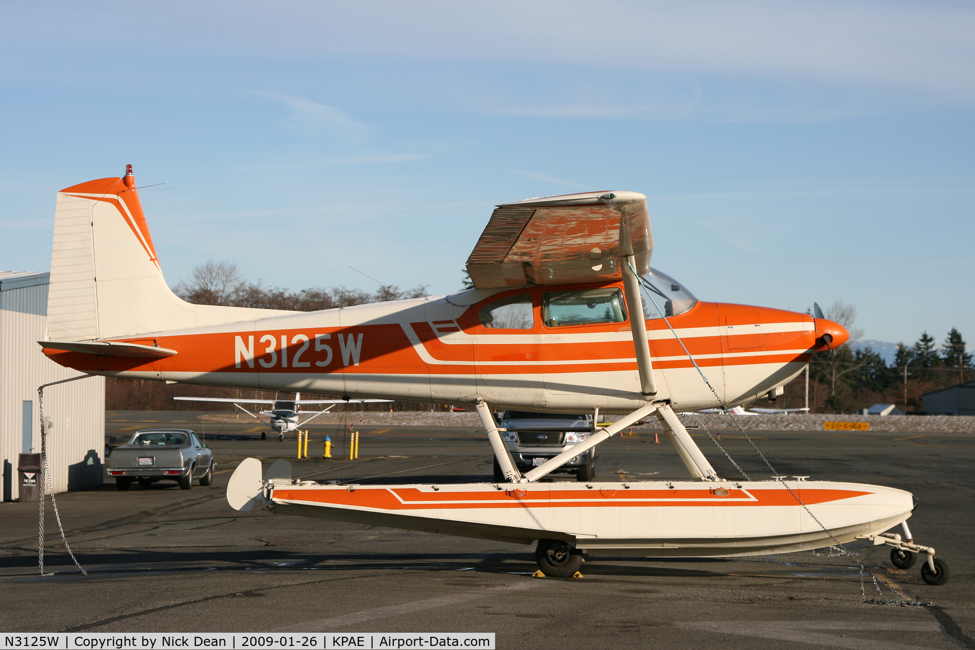 N3125W, 1959 Cessna 180B C/N 50584, KPAE
