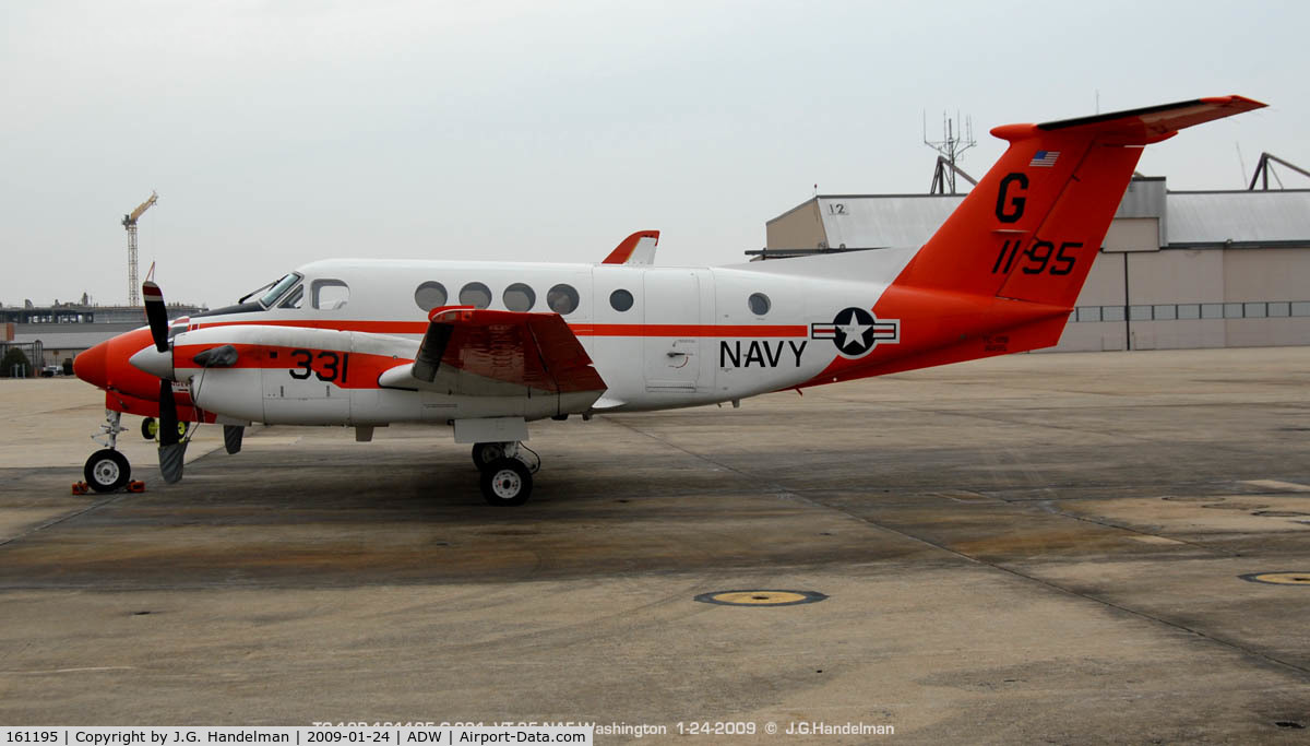 161195, Beech TC-12B Huron C/N BJ-11, TC-12B  at NAF Washington