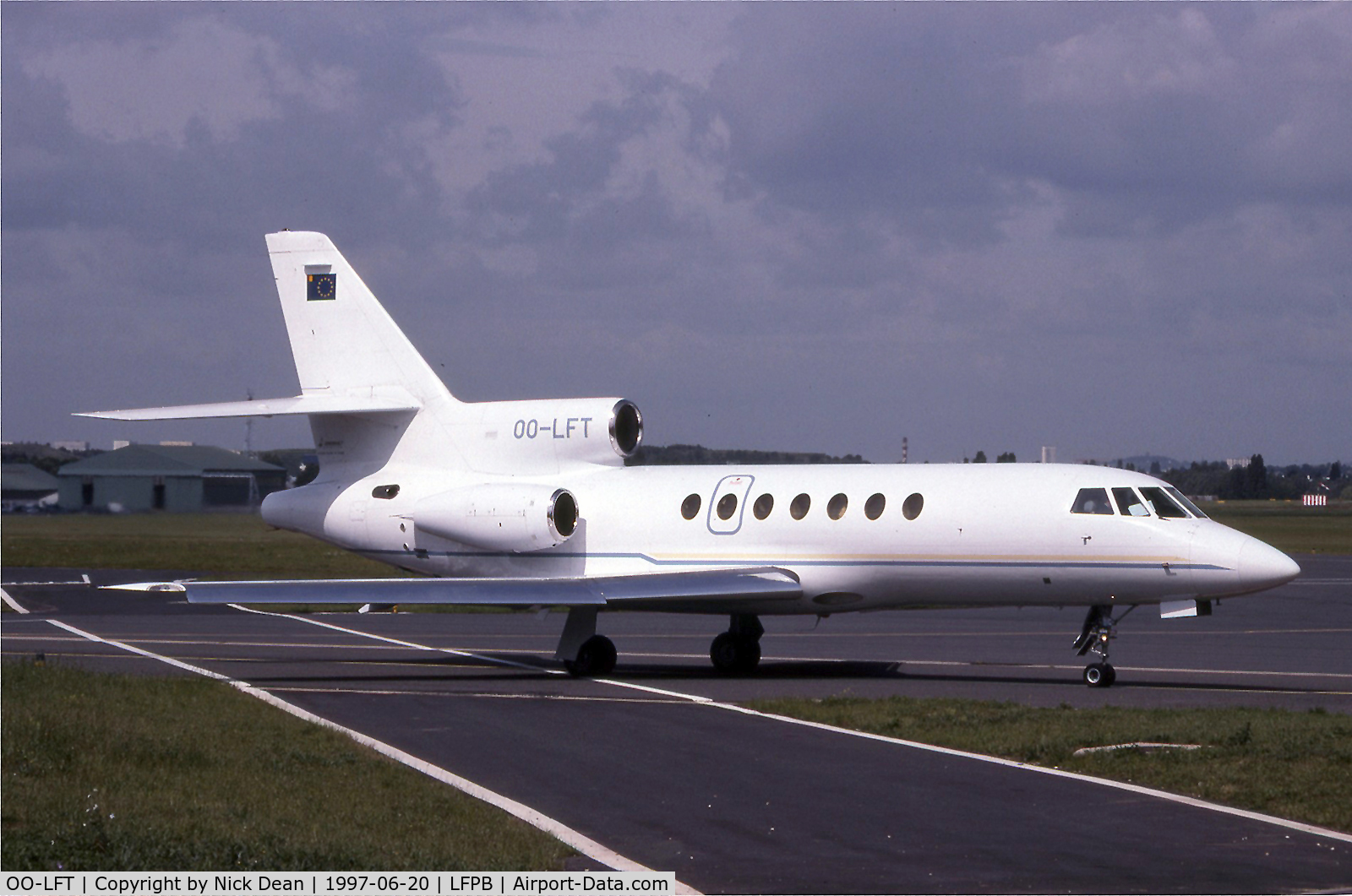 OO-LFT, 1981 Dassault Falcon 50 C/N 42, LFPB Paris Le Bourget
