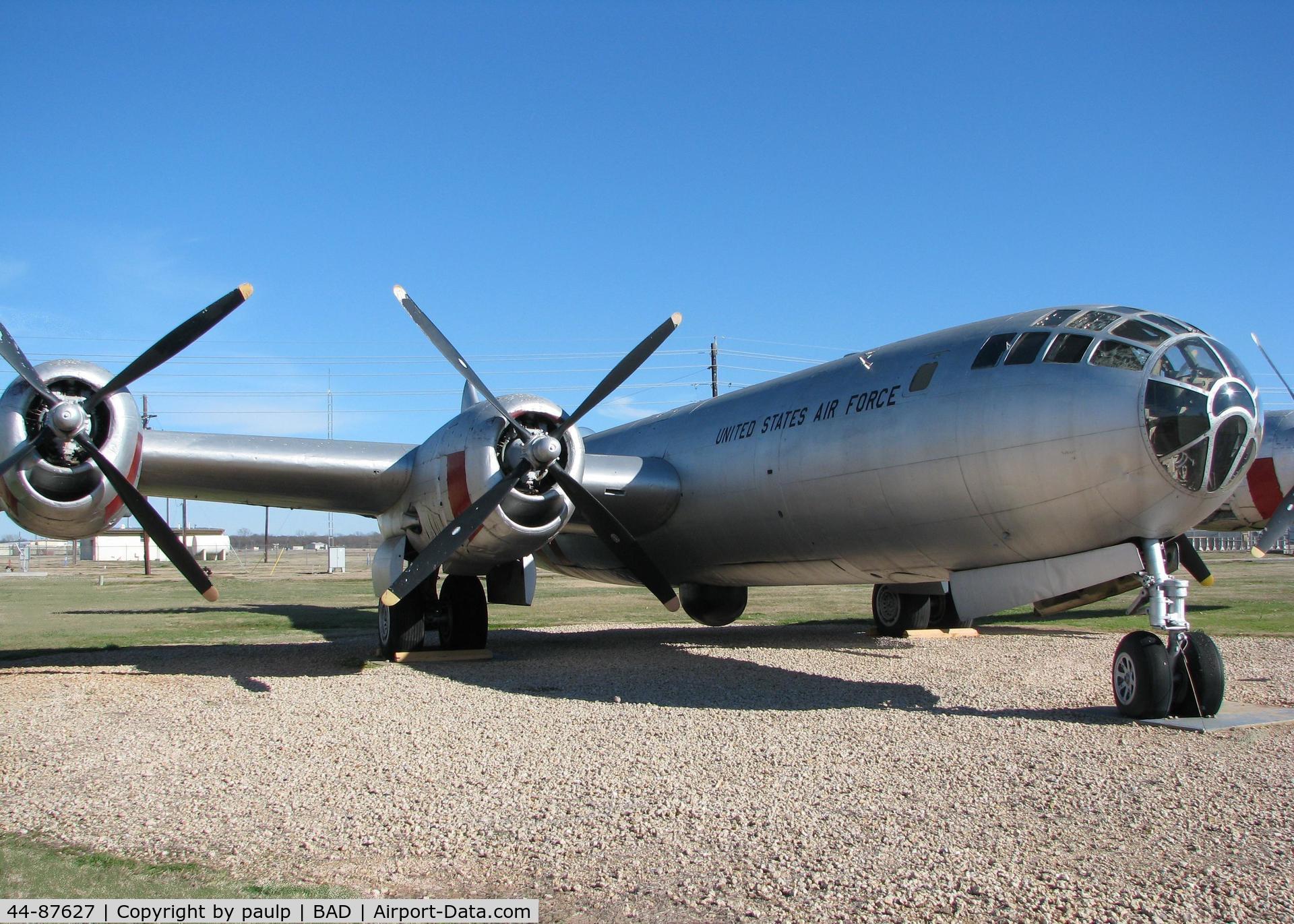 44-87627, 1944 Boeing B-29A Superfortress C/N 12430, On display at the Eighth Air Force Museum at Barksdale Air Force Base, Louisiana.