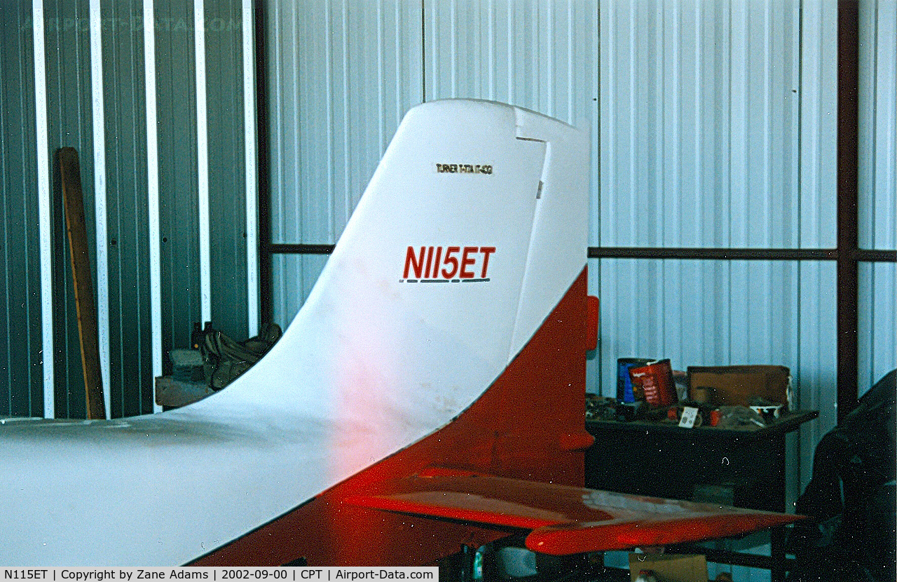 N115ET, 1969 Turner Eugene L TURNER T-77 C/N 1, Prototype Turner T-40 (Ophilia Bumps written on the side) modified into a T-77 by Mr. Gene Turner who was in the hanger when I took these photos. I should have taken his photo as well...darnit.