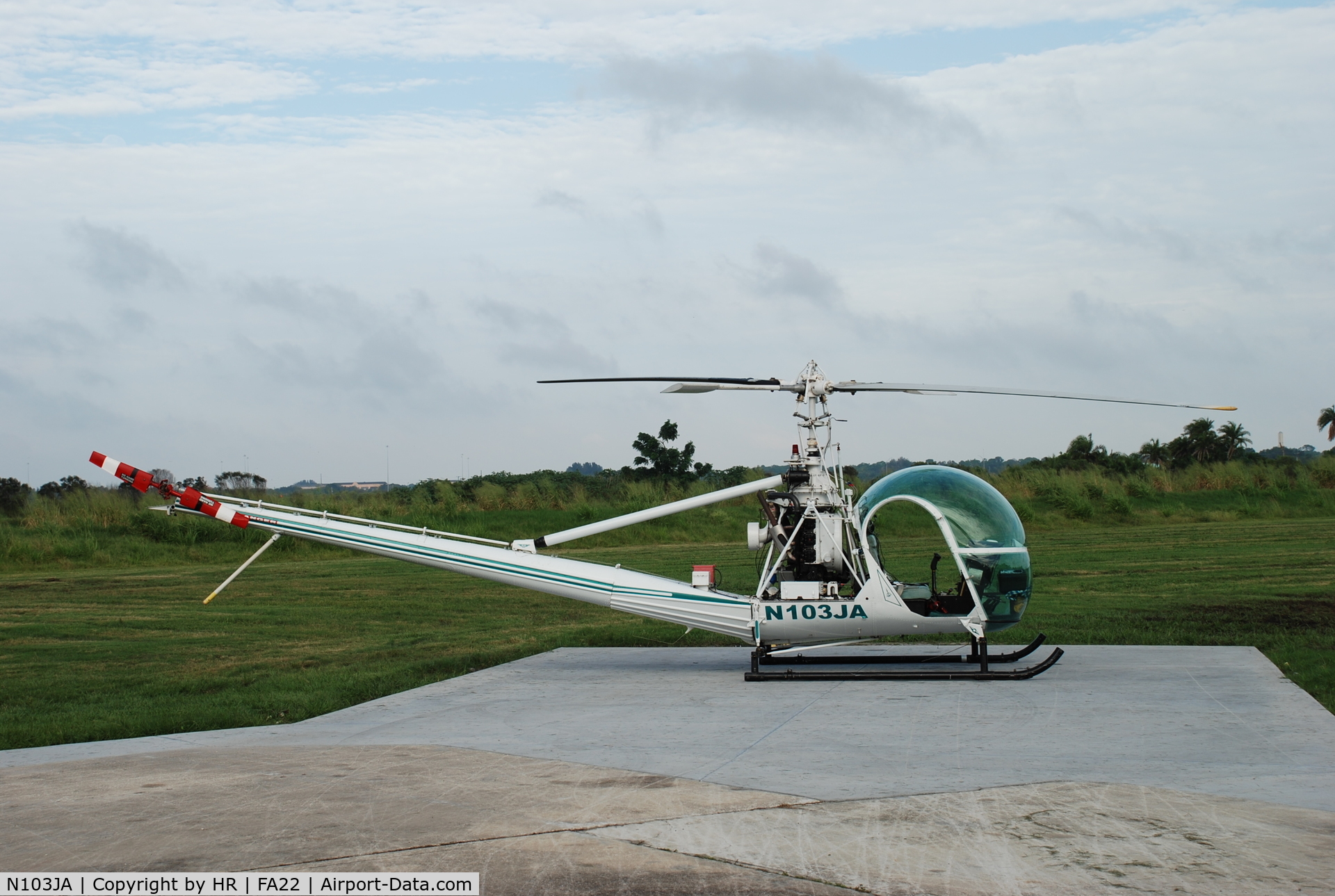 N103JA, 1956 Hiller UH-12C C/N 782, Hiller UH-12