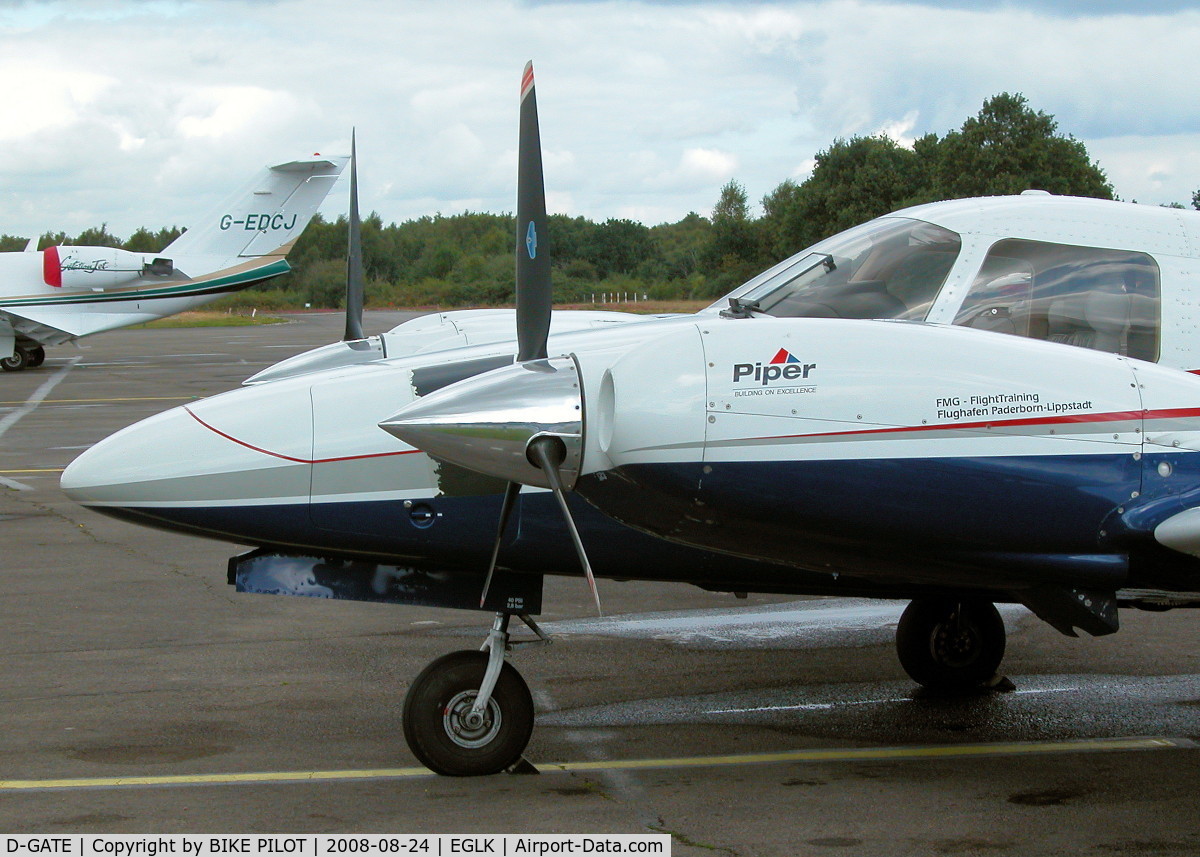 D-GATE, Piper PA-34-220T Seneca V C/N 34-49007, PARKED AT SLOT 1