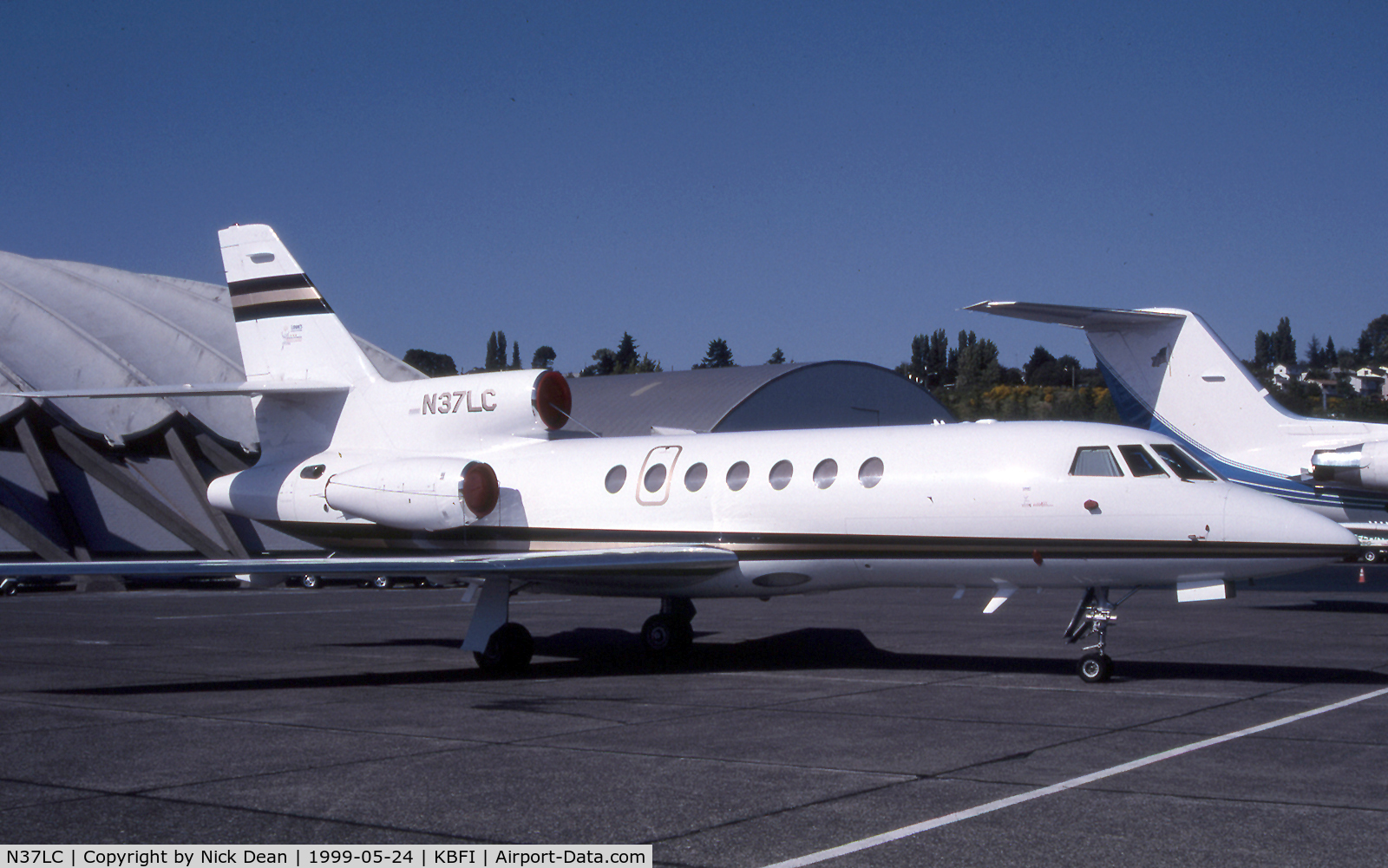 N37LC, 1991 Dassault Falcon 50 C/N 227, KBFI