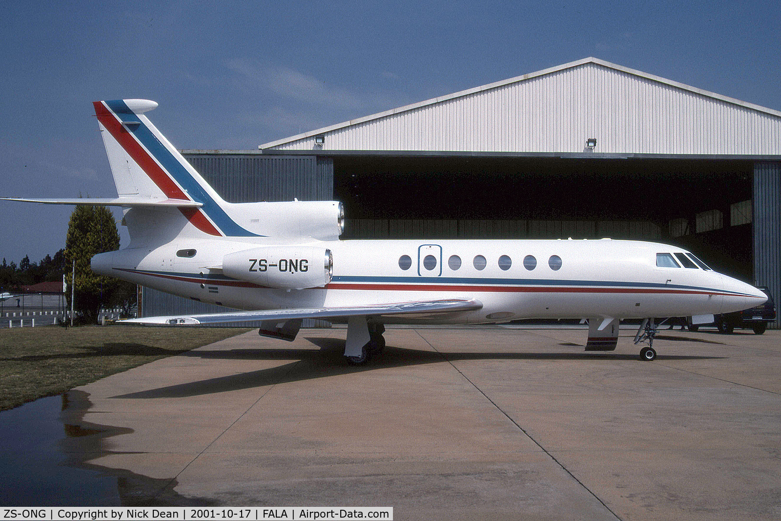ZS-ONG, Dassault Falcon 50EX C/N 287, FALA
