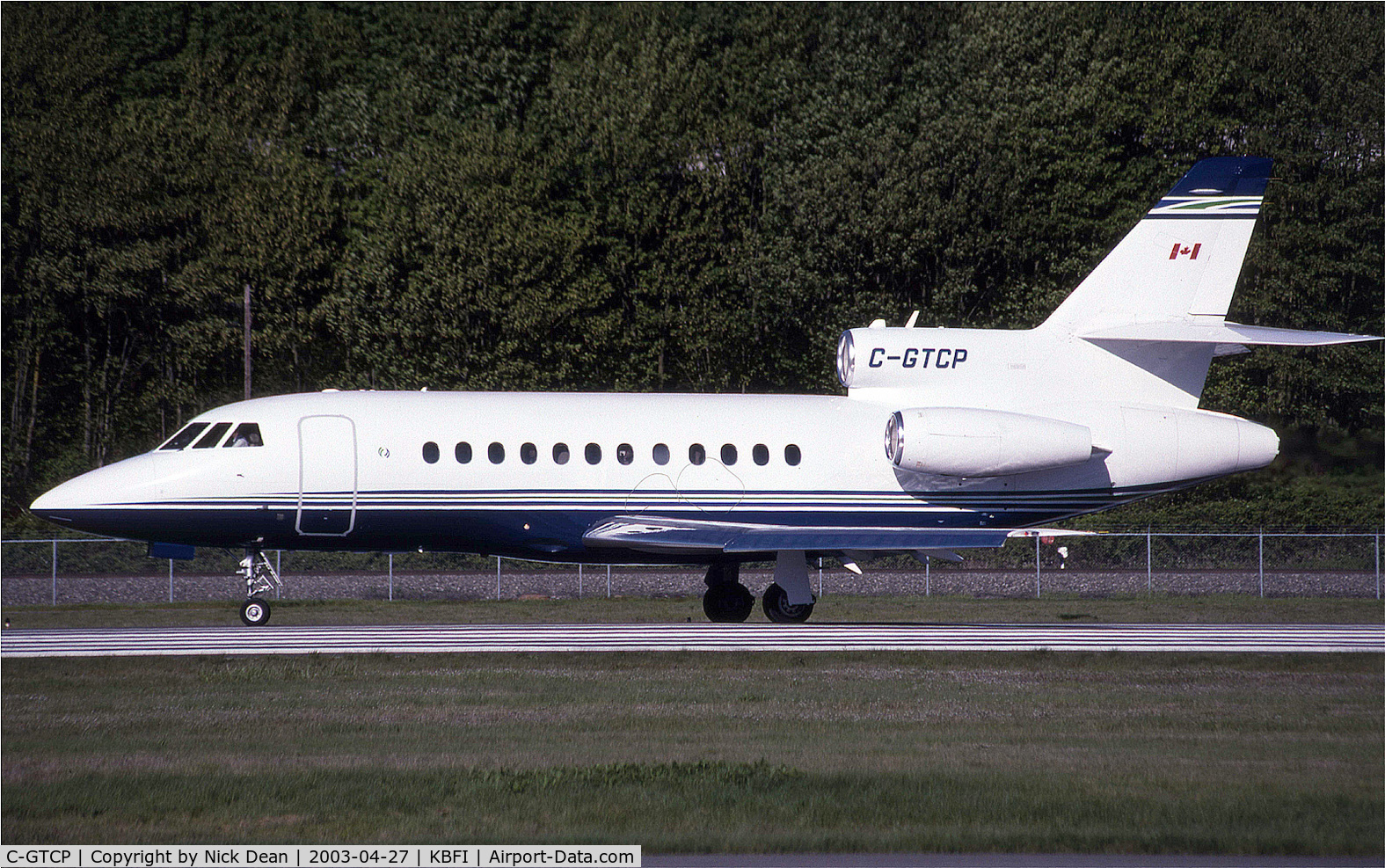 C-GTCP, 1987 Dassault Falcon 900 C/N 29, KBFI
