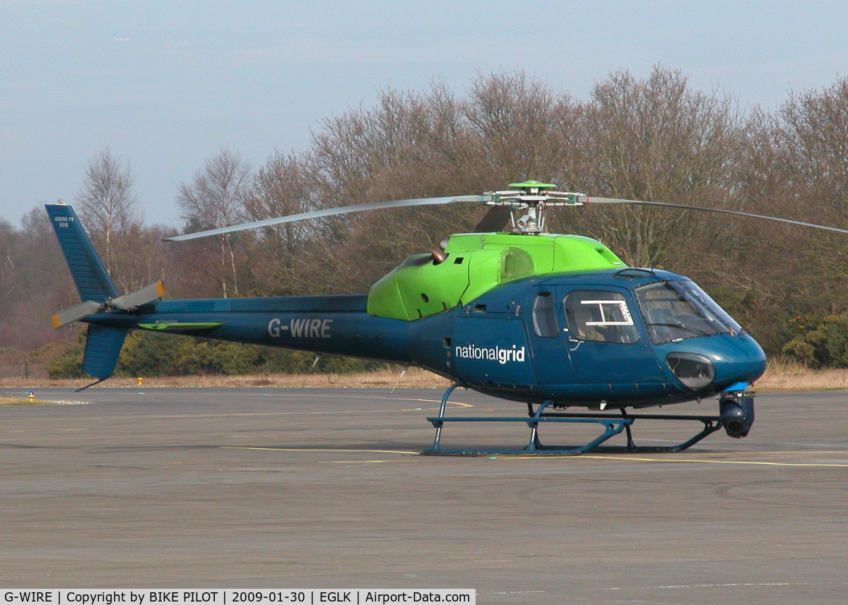 G-WIRE, 1984 Aérospatiale AS-355F-1 Ecureuil 2 C/N 5312, USED FOR POWER LINE SURVEYING