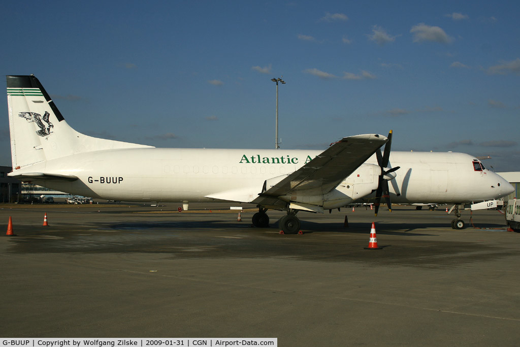 G-BUUP, 1988 British Aerospace ATP C/N 2008, visitor