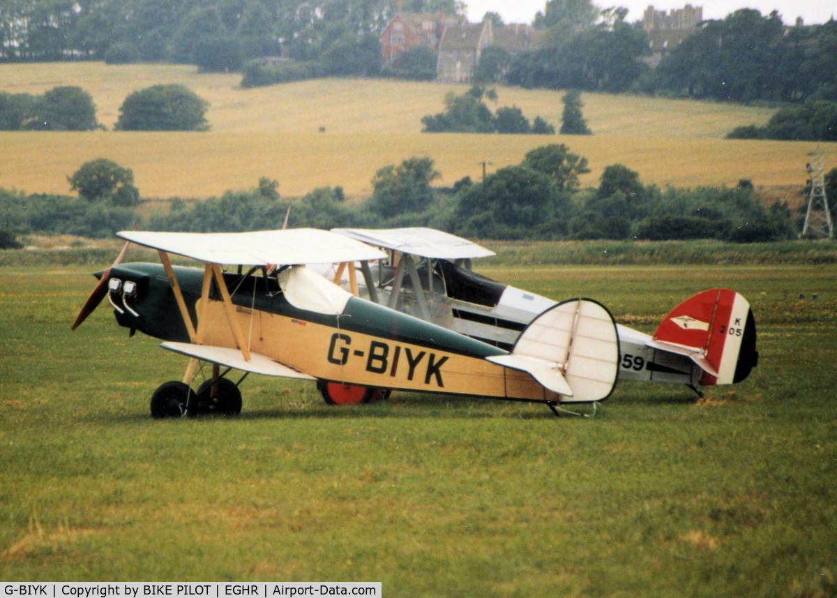 G-BIYK, 1984 Isaacs Fury II C/N PFA 011-10418, GOODWOOD AIRSHOW 1986