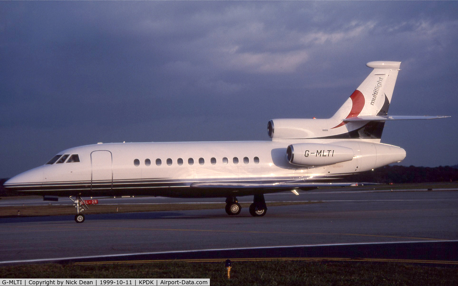 G-MLTI, 1997 Dassault Falcon 900B C/N 164, KPDK
