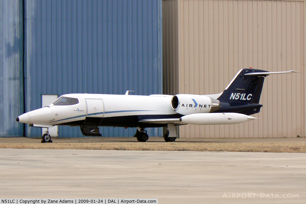 N51LC, Gates Learjet Corp. 35A C/N 302, At Dallas Love Field