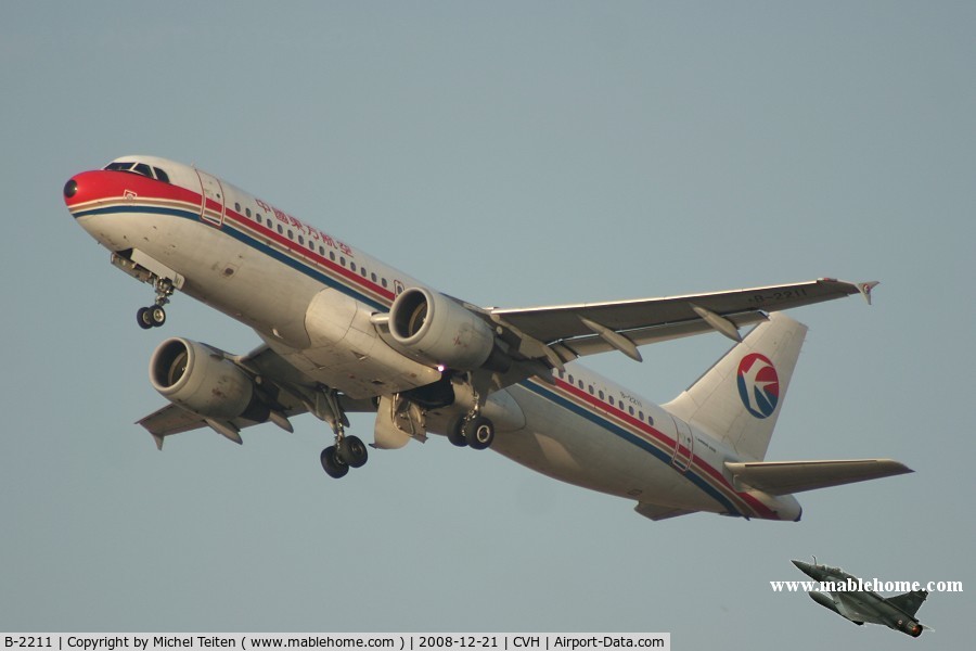B-2211, 1999 Airbus A320-214 C/N 1041, China Eastern Airlines