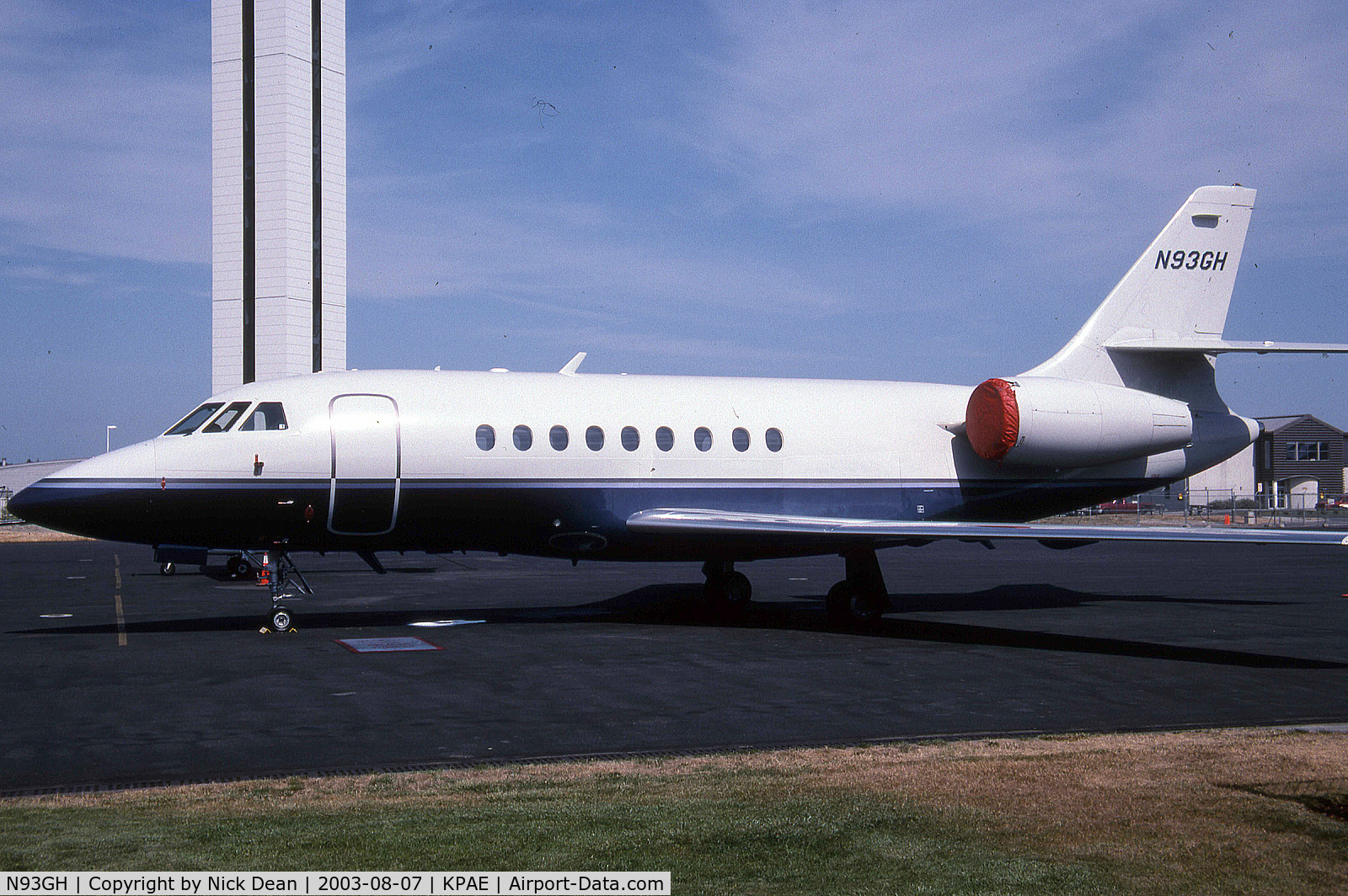 N93GH, Dassault Falcon 2000 C/N 006, KPAE