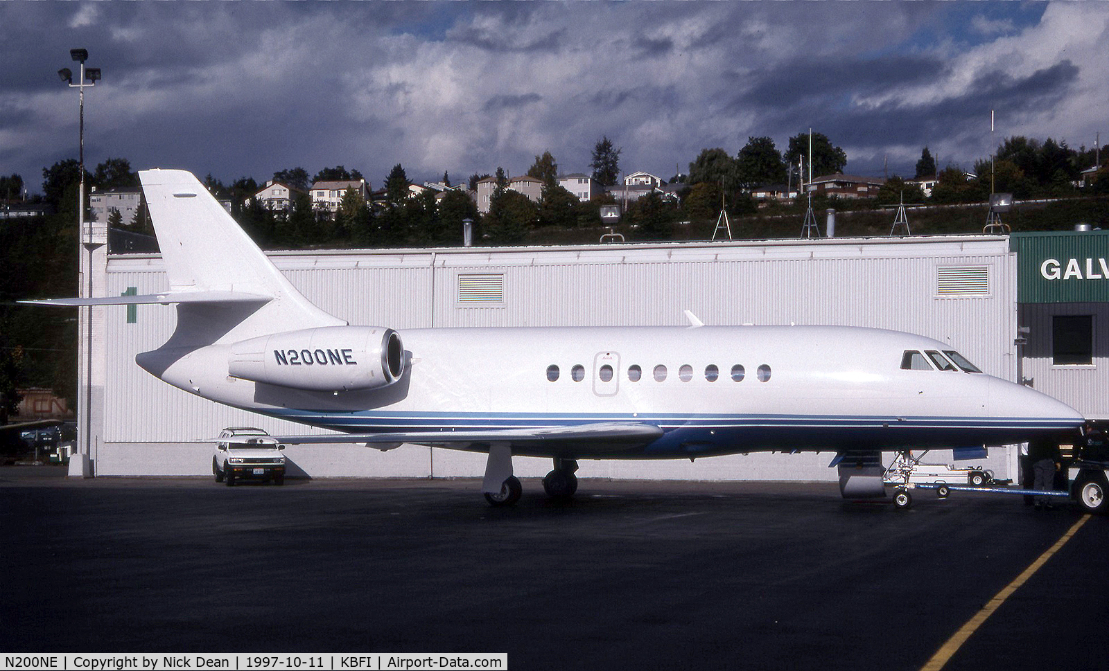 N200NE, 1996 Dassault Falcon 2000 C/N 22, KBFI