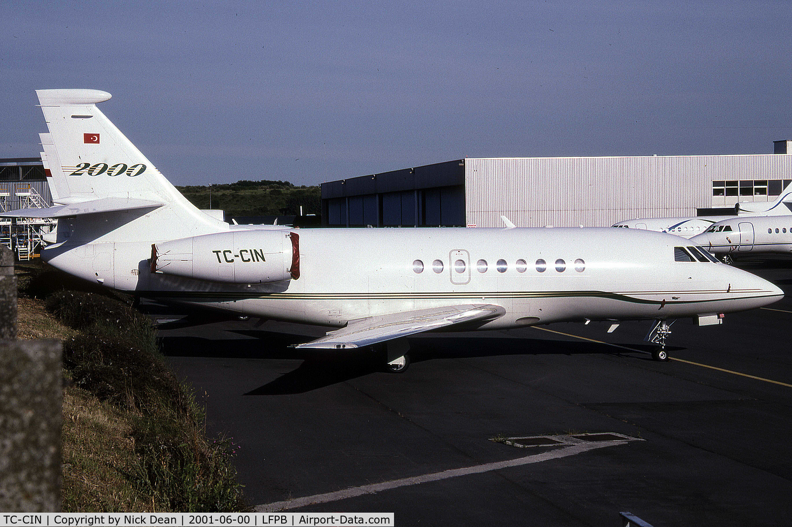 TC-CIN, 1996 Dassault Falcon 2000 C/N 026, Paris Le Bourget