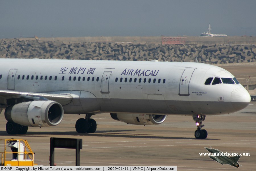 B-MAP, 2002 Airbus A321-231 C/N 1850, Air Macau