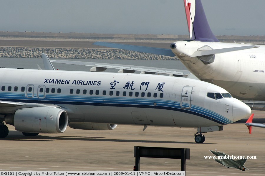 B-5161, 2006 Boeing 737-85C C/N 35046/2105, Xiamen Airlines