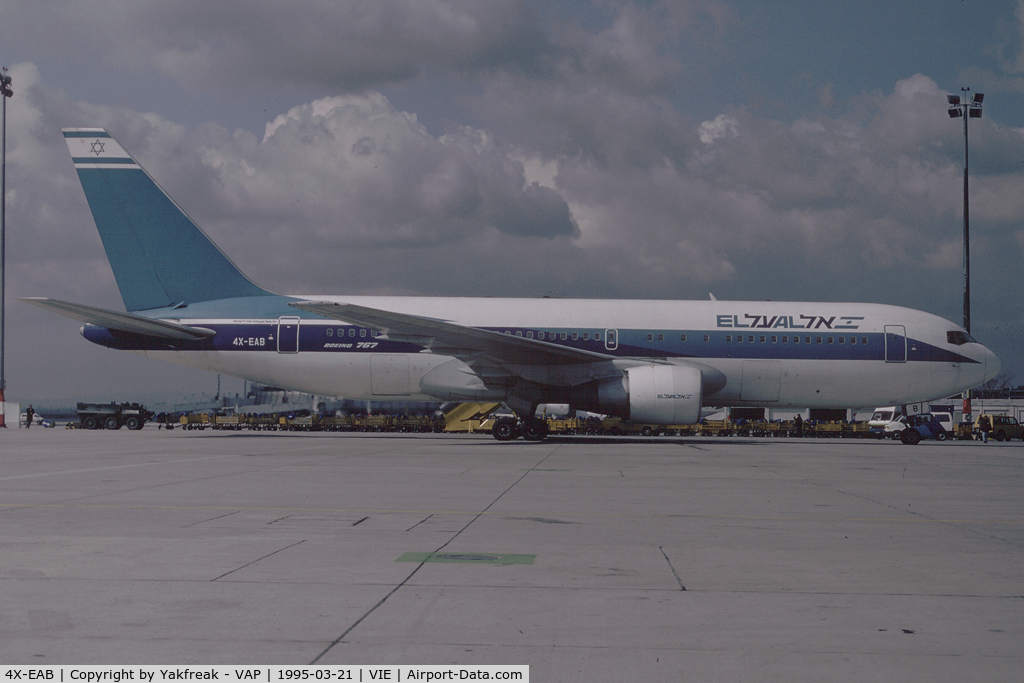 4X-EAB, 1983 Boeing 767-258 C/N 22973, El Al Boeing 767-200