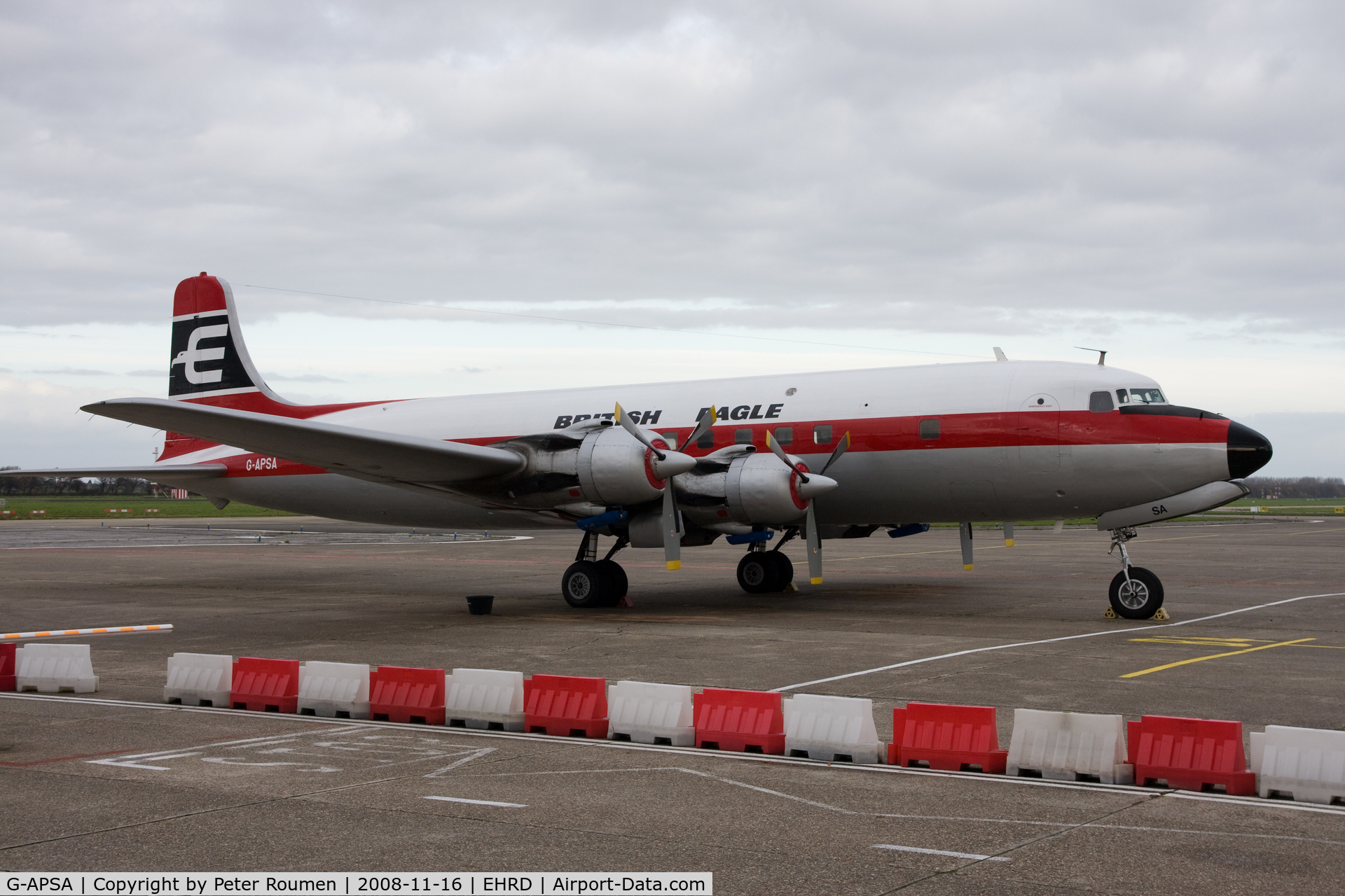 G-APSA, 1958 Douglas DC-6A C/N 45497, DC-6 British Eagle