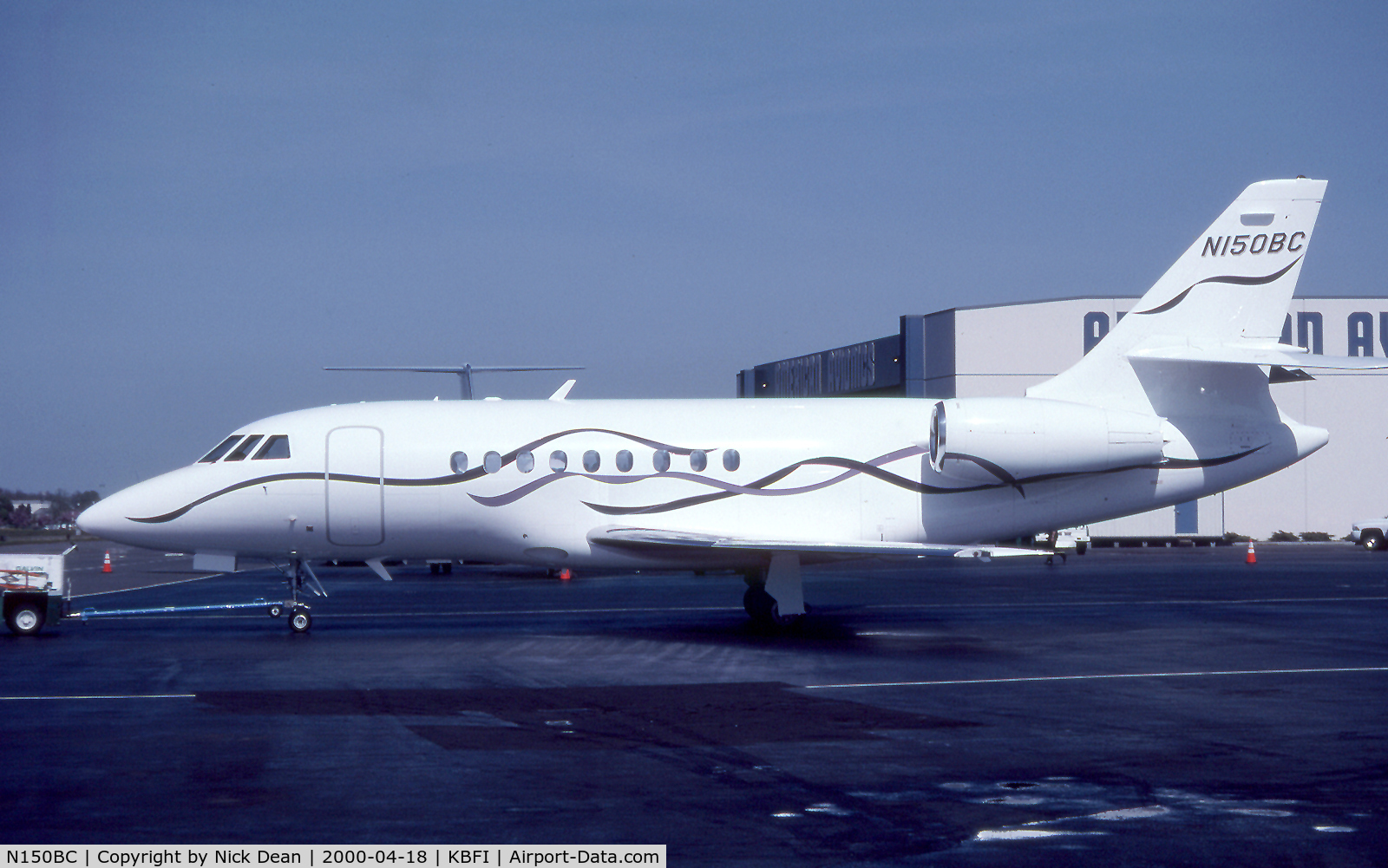 N150BC, 1998 Dassault Falcon 2000 C/N 67, KBFI
