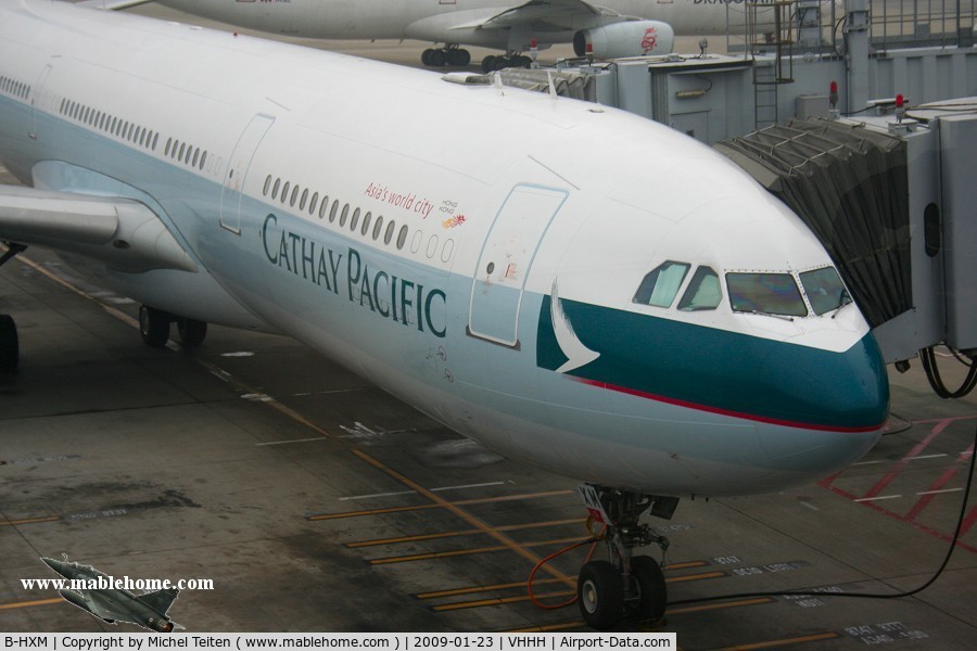 B-HXM, 1996 Airbus A340-313X C/N 123, Cathay Pacific