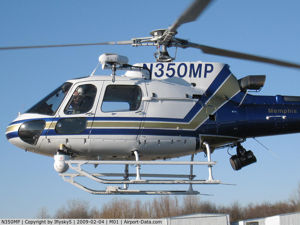 N350MP, 2004 Eurocopter AS-350B-3 Ecureuil Ecureuil C/N 3783, N350MP EUROCOPTER AS-350 B3 Memphis Police Department