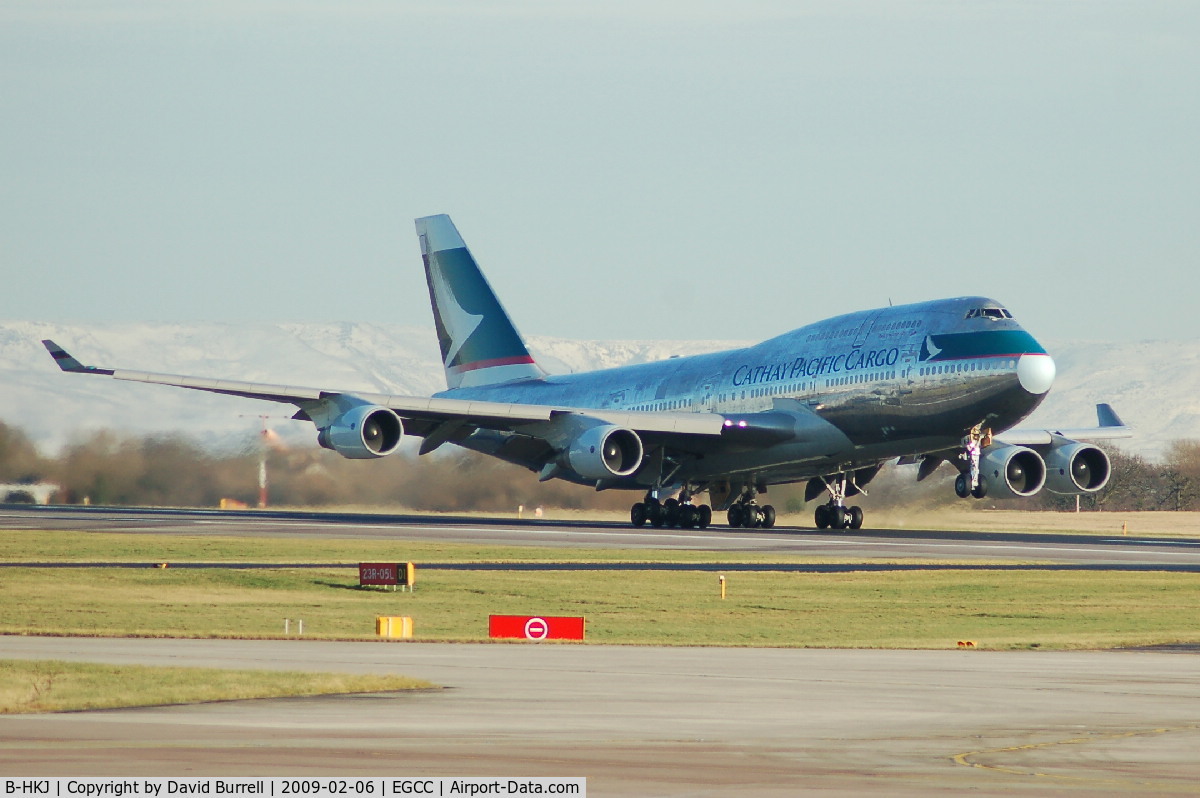 B-HKJ, 1993 Boeing 747-412BCF C/N 27133, Cathay Pacific Cargo - Taking Off