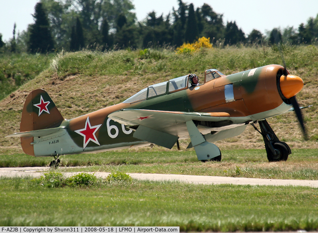 F-AZJB, Let C-11 (Yak-11) C/N 25 III/03, Come back from show...