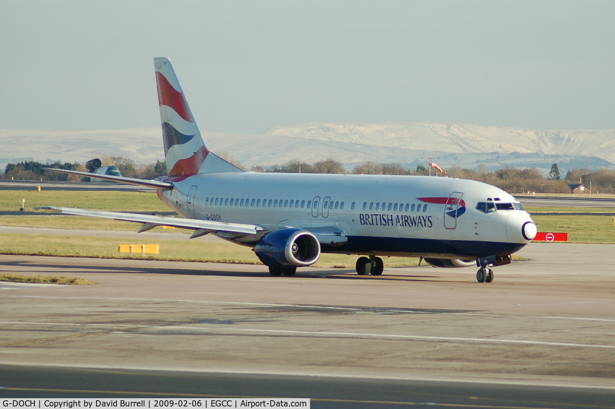 G-DOCH, 1991 Boeing 737-436 C/N 25428, British Airways - Taxiing