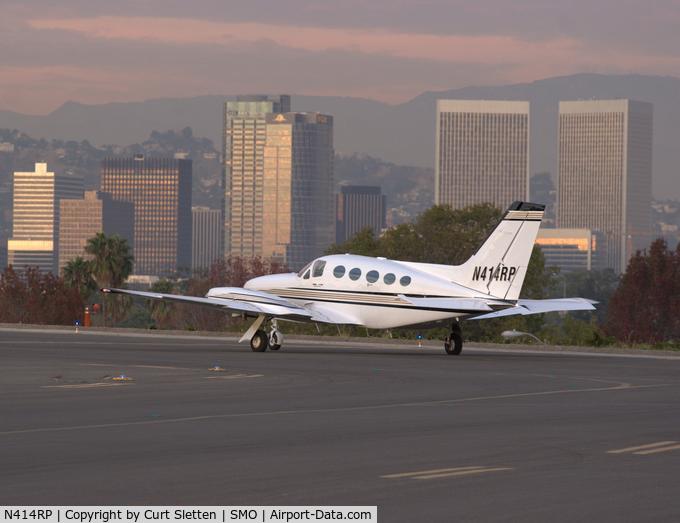 N414RP, 1980 Cessna 414A Chancellor C/N 414A0523, Cessna 414 - Ready for takoff
