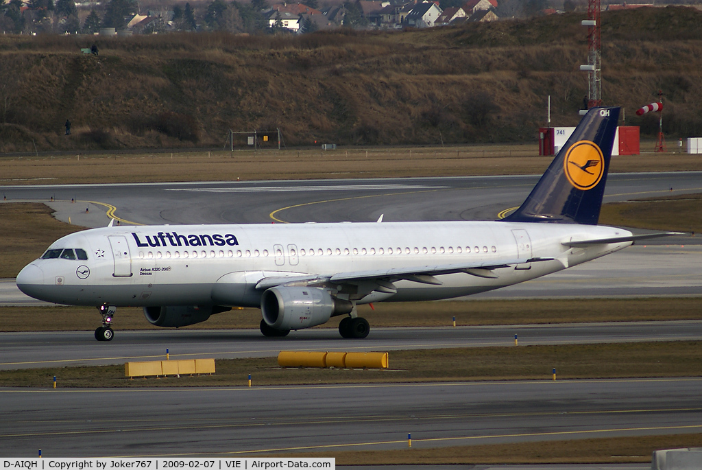 D-AIQH, 1991 Airbus A320-211 C/N 217, Lufthansa Airbus A320-211