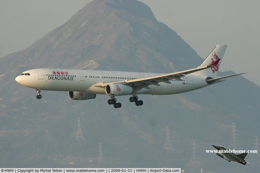 B-HWH, 2005 Airbus A330-343X C/N 692, Dragonair