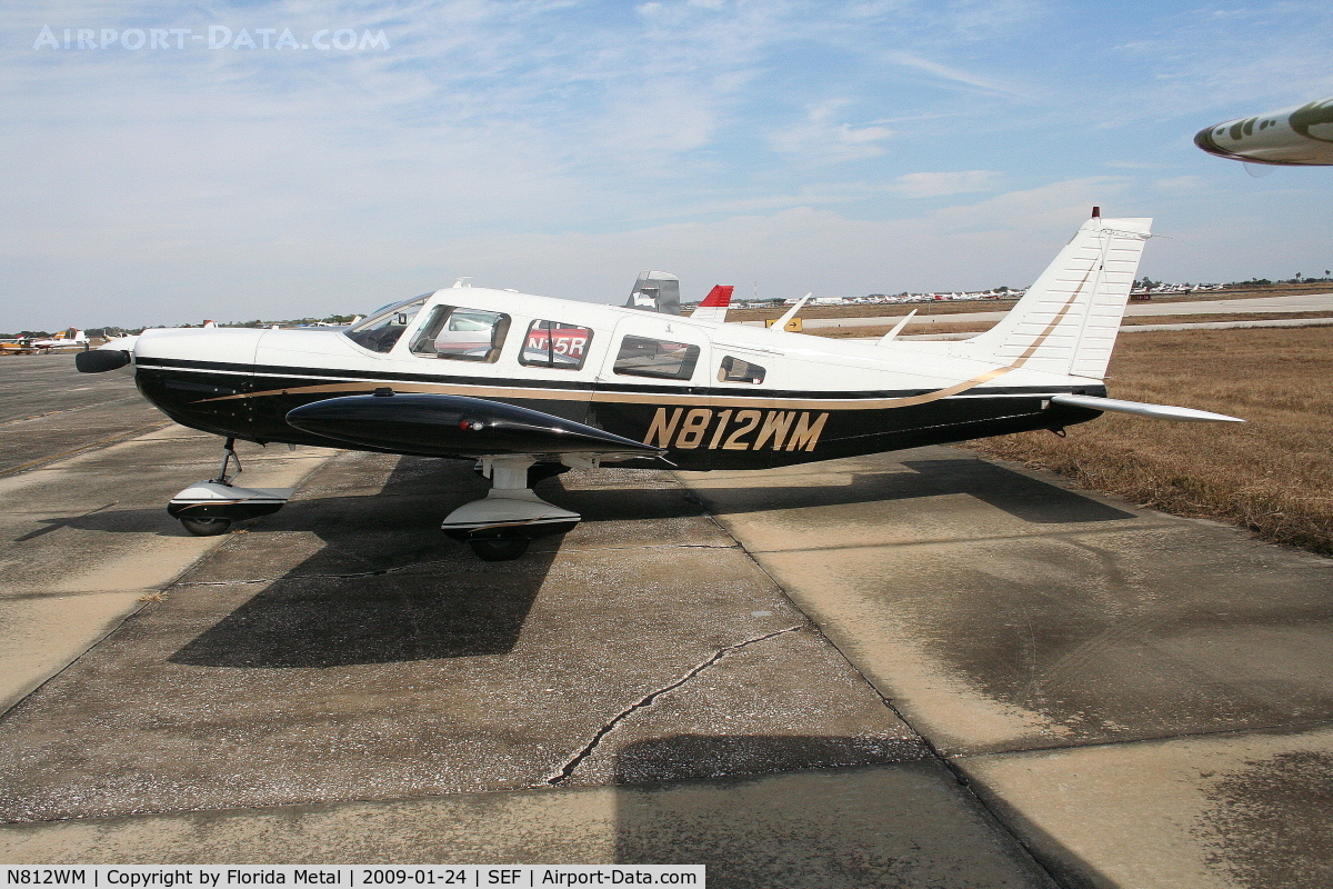 N812WM, Piper PA-32-300 Cherokee Six C/N 32-7740076, Piper PA-32-300