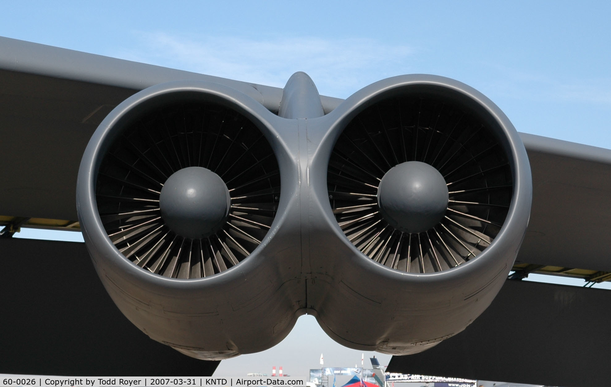 60-0026, 1960 Boeing B-52H Stratofortress C/N 464391, Point Mugu Airshow 2007