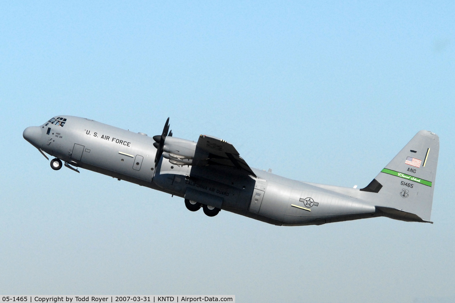 05-1465, 2006 Lockheed Martin C-130J-30 Super Hercules C/N 382-5574, Point Mugu Airshow 2007